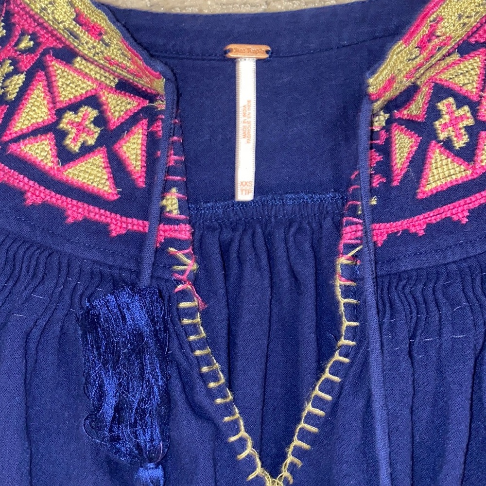 Free People Cherry Bomb set in Blue - Picture 3 of 5